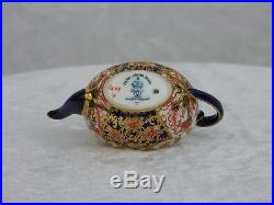 Royal Crown Derby Miniature Teapot Pattern 6299