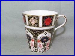 Royal Crown Derby Mug Old Imari Pattern 1128 3¾ Tall