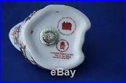 Royal Crown Derby Mulberry Hall Frog Ltd. Ed. 500 Paperweight Boxed