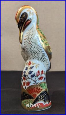 Royal Crown Derby NEWSTEAD GREEN WOODPECKER Lt Ed. Signed Jane James w Box e