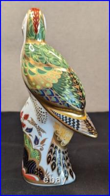 Royal Crown Derby NEWSTEAD GREEN WOODPECKER Lt Ed. Signed Jane James w Box e