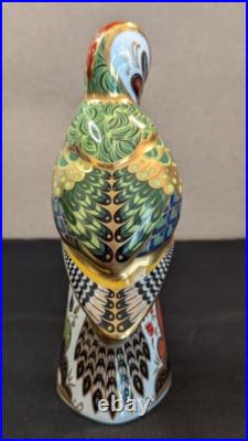 Royal Crown Derby NEWSTEAD GREEN WOODPECKER Lt Ed. Signed Jane James w Box e