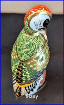 Royal Crown Derby NEWSTEAD GREEN WOODPECKER Lt Ed. Signed Jane James w Box e