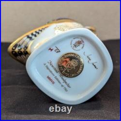 Royal Crown Derby NEWSTEAD GREEN WOODPECKER Lt Ed. Signed Jane James w Box e Royal Crown Derby NEWSTEAD GREEN WOODPECKER Lt Ed. Signed Jane James w Box e