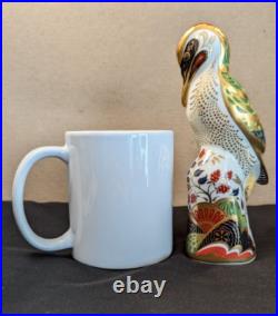Royal Crown Derby NEWSTEAD GREEN WOODPECKER Lt Ed. Signed Jane James w Box e
