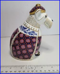Royal Crown Derby National Dogs Scottish Terrier Figurine 1989