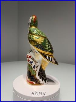 Royal Crown Derby Newstead Woodpecker with certificate and box