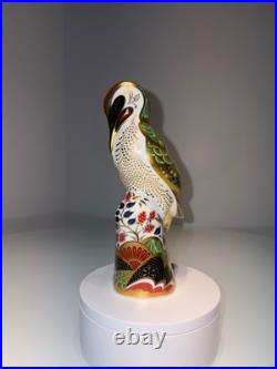 Royal Crown Derby Newstead Woodpecker with certificate and box