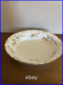 Royal Crown Derby Normandie Oval Vegetable Dish Bowl Older Mark 10.5 X 8.25
