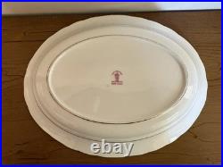 Royal Crown Derby Normandie Oval Vegetable Dish Bowl Older Mark 10.5 X 8.25