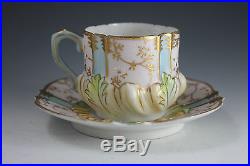 Royal Crown Derby Nottingham Road Porcelain Cup and Saucer