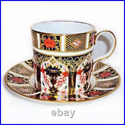 Royal Crown Derby OLD IMARI 1128 After Dinner Cup & Saucer NEW made in England