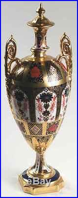 Royal Crown Derby OLD IMARI Covered Vase 3875478