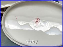 Royal Crown Derby OLD IMARI Covered Vegetable Serving Dish Bowl UNUSED 1128 1st