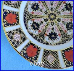 Royal Crown Derby OLD IMARI DINNER PLATES 1128 Set of 4 XLI 10 5/8 EXCELLENT