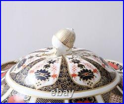 Royal Crown Derby OLD IMARI Soup Tureen Lid and Underplate Bone China Excellent