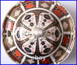 Royal Crown Derby OLD IMARI Soup Tureen Lid and Underplate Bone China Excellent