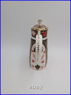 Royal Crown Derby OLD Imari Coffee Pot #1128 Tea
