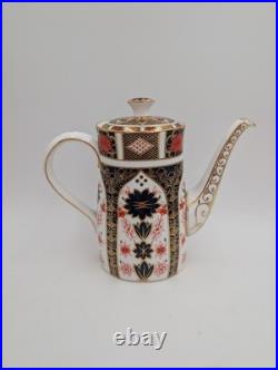 Royal Crown Derby OLD Imari Coffee Pot #1128 Tea