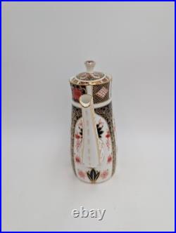 Royal Crown Derby OLD Imari Coffee Pot #1128 Tea