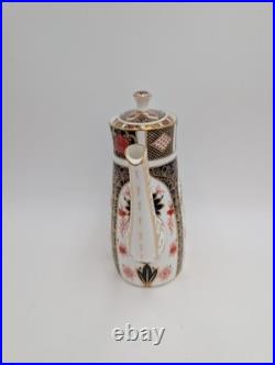 Royal Crown Derby OLD Imari Coffee Pot #1128 Tea