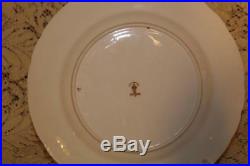 Royal Crown Derby OLDE AVESBURY 6 Dinner Plates Old Mark Excellent