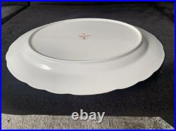 Royal Crown Derby OLDE AVESBURY Large Scalloped Oval Serving Plate. 15