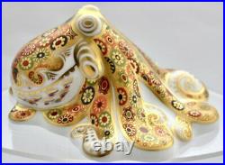 Royal Crown Derby Octopus Paperweight Exclusive Gold Signature Limited Edition