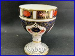 Royal Crown Derby Old Imari 1128(1)4 3/4 China Goblet ChalicePerfectEngland