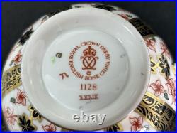 Royal Crown Derby Old Imari 1128(1)5 Piece Place SettingCup has 2 Tiny Chips