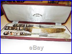 Royal Crown Derby, Old Imari 1128, 3 piece carving set