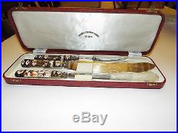 Royal Crown Derby, Old Imari 1128, 3 piece carving set