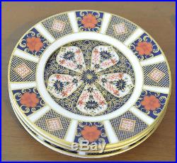 Royal Crown Derby Old Imari 1128 Bread Butter Plate (Saucer), SET OF 6