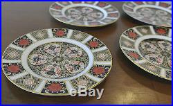 Royal Crown Derby Old Imari 1128 Bread Butter Plate (Saucer), SET OF 6