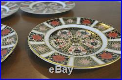 Royal Crown Derby Old Imari 1128 Bread Butter Plate (Saucer), SET OF 6