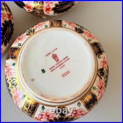 Royal Crown Derby Old Imari 1128 Cigarette Lighter Bases set of 3 Royal Crown Derby Old Imari 1128 Cigarette Lighter Bases set of 3