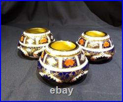 Royal Crown Derby Old Imari 1128 Cups & Saucers, Candle Holders plates