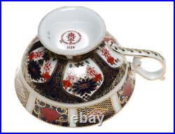 Royal Crown Derby Old Imari 1128 Elizabeth Tea Cup Saucer Duo Rare XLVIII a