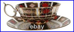 Royal Crown Derby Old Imari 1128 Elizabeth Tea Cup Saucer Duo Rare XLVIII b