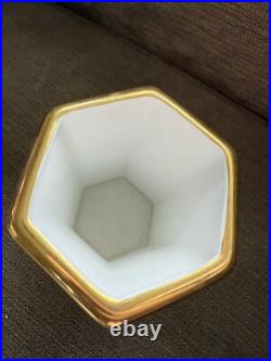 Royal Crown Derby Old Imari 1128 Full Gold Gilt Small 4.5 China Vase Xl X