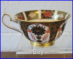 Royal Crown Derby Old Imari 1128 GOLD FOOTED Cups, SET OF 6