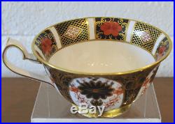 Royal Crown Derby Old Imari 1128 GOLD FOOTED Cups, SET OF 6