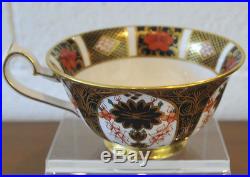 Royal Crown Derby Old Imari 1128 GOLD FOOTED Cups, SET OF 6