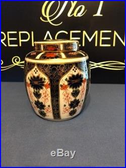 Royal Crown Derby Old Imari 1128 Ginger Jar 11 CM 1st Quality XLIV 1981