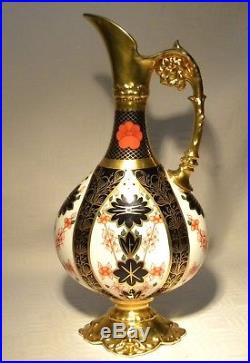 Royal Crown Derby Old Imari 1128 Kedleston Ewer