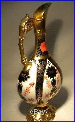 Royal Crown Derby Old Imari 1128 Kedleston Ewer