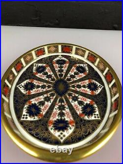 Royal Crown Derby Old Imari 1128 Miniature Oval Tray 7.75 XLV 2nd Quality