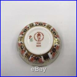 Royal Crown Derby Old Imari 1128 Miniature Tea Set With Tray Great Condition