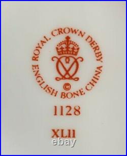 Royal Crown Derby Old Imari 1128 Oval Creamer & Open Sugar