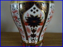 Royal Crown Derby Old Imari 1128 Pattern 8 Baluster Vase Fantastic